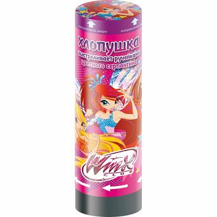 Хлопушка «Винкс», 15 см., пружинная